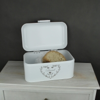 Chlebník kovový 30x18x15cm