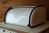 Chlebník kovový Vintage 34x23x14,5cm