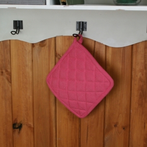 Chňapka do kuchyne ružová