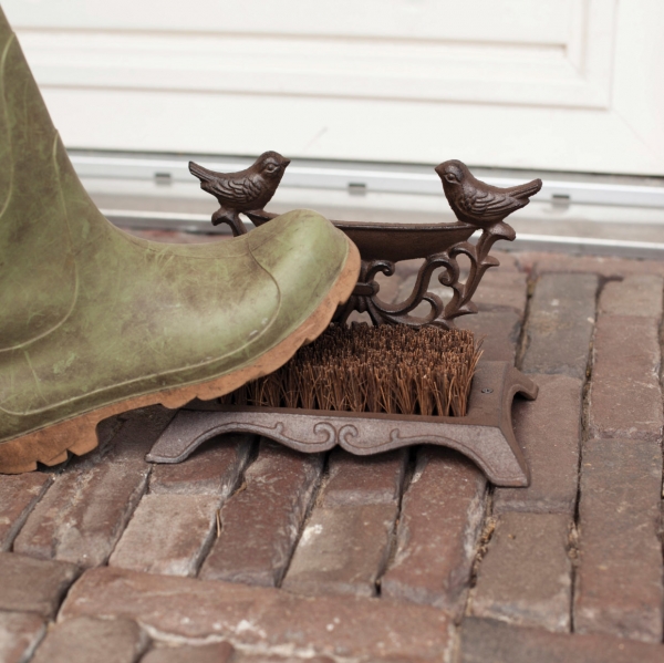 Čistič topánok s vtáčikmi 24,8x15,8x17,3cm