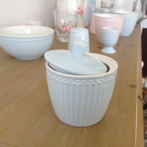 Cukornička Alice pale blue 8cm