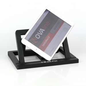 Darček pre jablíčkáře - stojan na Ipad čierny 24cm