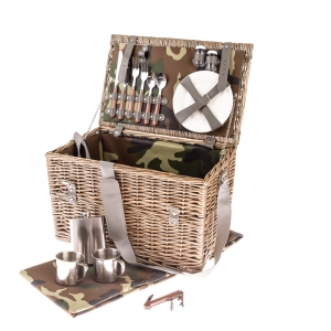 Darček pre rybárov - Piknikový kôš pre rybársky pár
