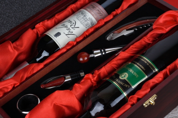 Darčeková krabica na 2 fľaše vína 36x11x28,5cm