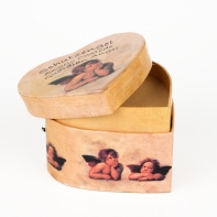 Dárčeková krabička na prsteň Angel 8x8x6cm