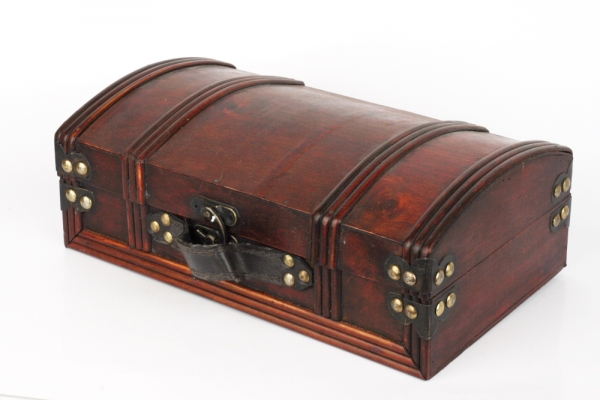 Darčeková retro truhla 29x18x8cm