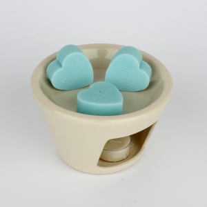 Darčeková sada Aromabotanická aromalampa + vosková hruška / zázvor