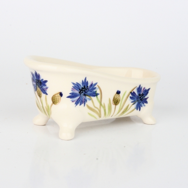 Darčeková sada mydelnička + mydlo nevädza 13x7cm / 200g