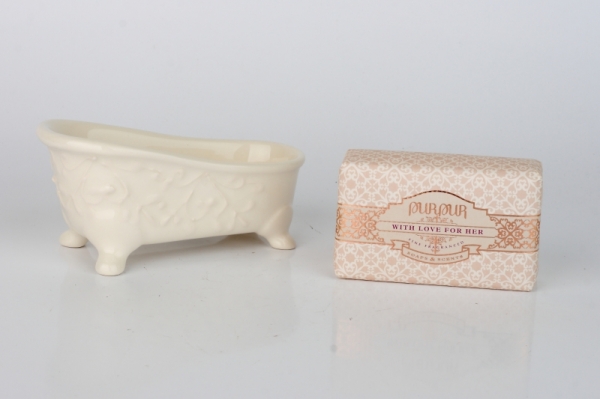 Darčeková sada mydlo vo vaničke FOR HER