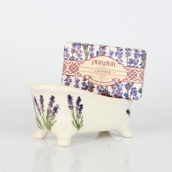 Darčeková sada mydlo vo vaničke levandule