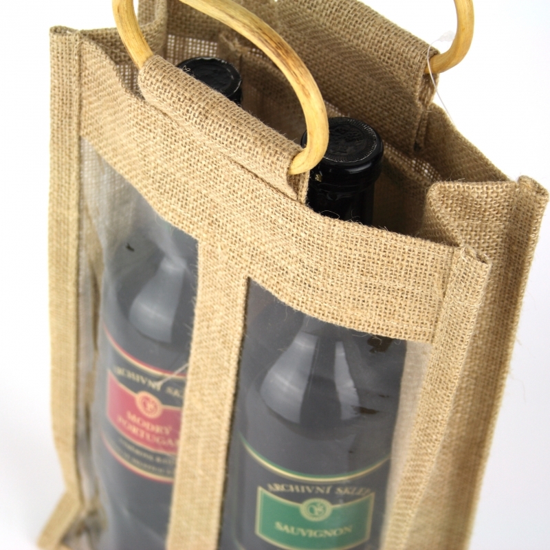 Darčeková taška na 2 vína 40cm