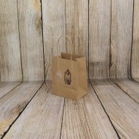 Darčeková taška petrolejka 18,5 cm