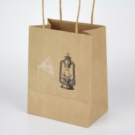 Darčeková taška petrolejka 18,5 cm