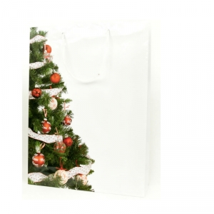 Darčeková vianočný taška stromček 25x8,5x34,5cm