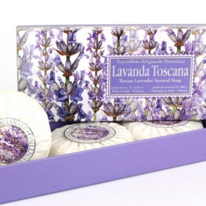 Darčekové balenie mydlo toskánska levanduľa 3x100g