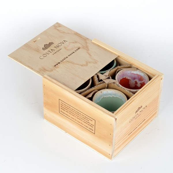 Darčekový box 8 espresso hrnčekov GRESPRESSO