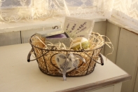 Darčekový kôš - voňavý kozmetický balíček