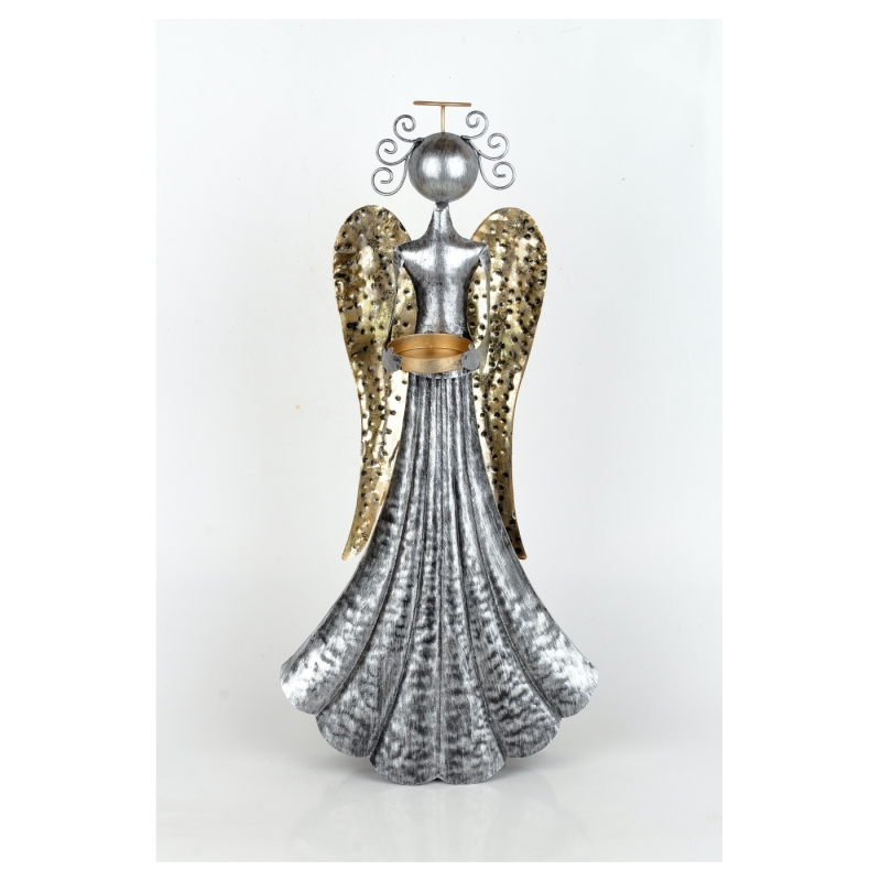 Dekorácia anjel kov 51cm