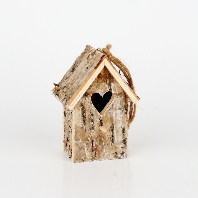 Dekorácie búdka pre vtáky 12x8x5cm