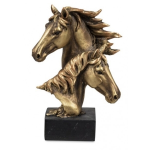 Dekorácia do bytu busta koňa 23cm