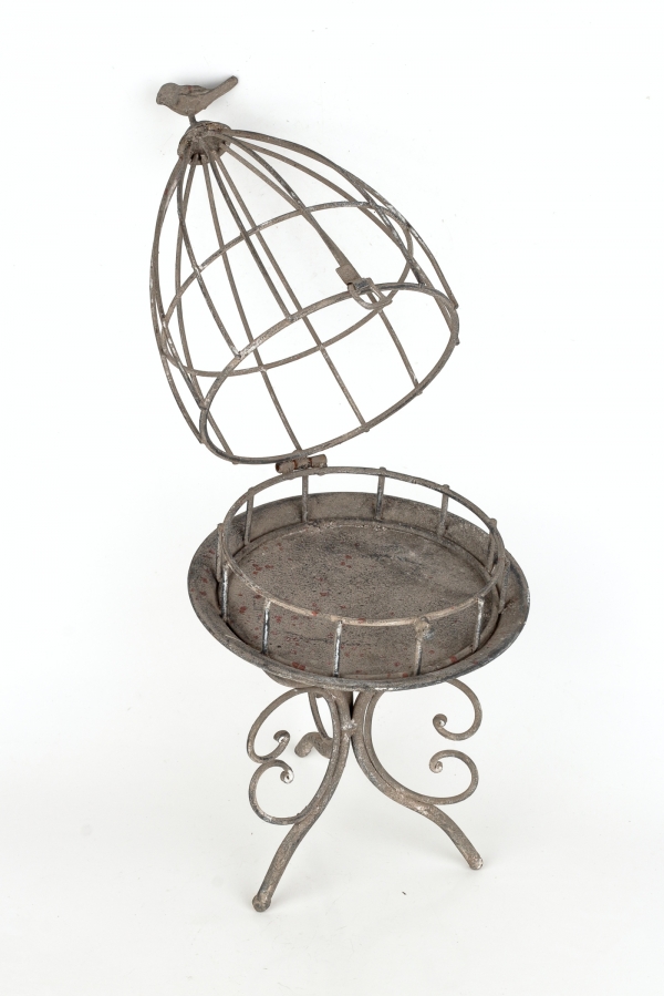 Dekorácia do bytu klec na kvetinu 42cm