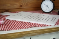 Dekorácia do kuchyne lopárik Brownies- poškodené dek3858