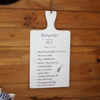 Dekorácia do kuchyne doštička Brownies