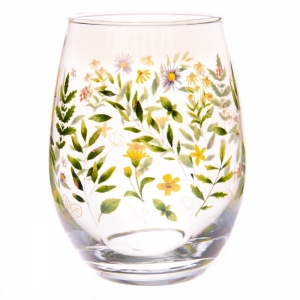 Dekorácie do kuchyne - Poháre lúčne kvety