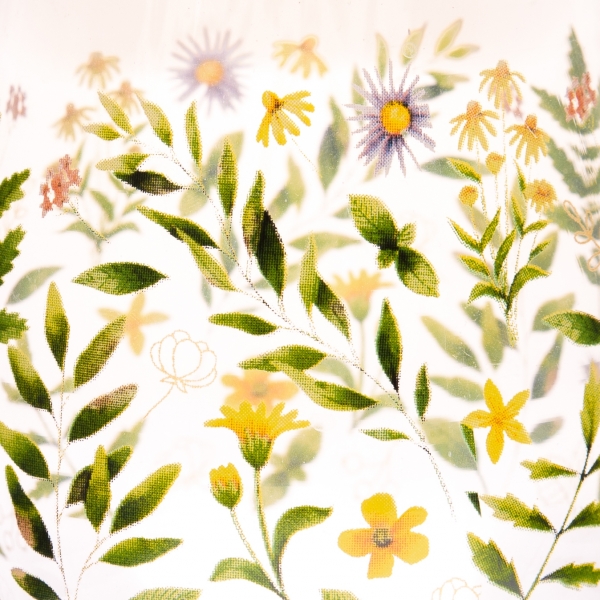 Dekorácie do kuchyne - Poháre lúčne kvety