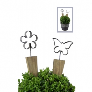 Dekorácia do kvetináča motýľ 41,5cm
