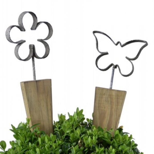 Dekorácia do kvetináča motýľ 41,5cm