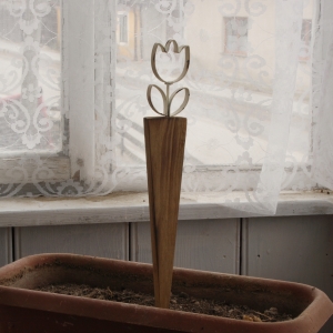 Dekorácie - kvetináč - tulipány dec5915