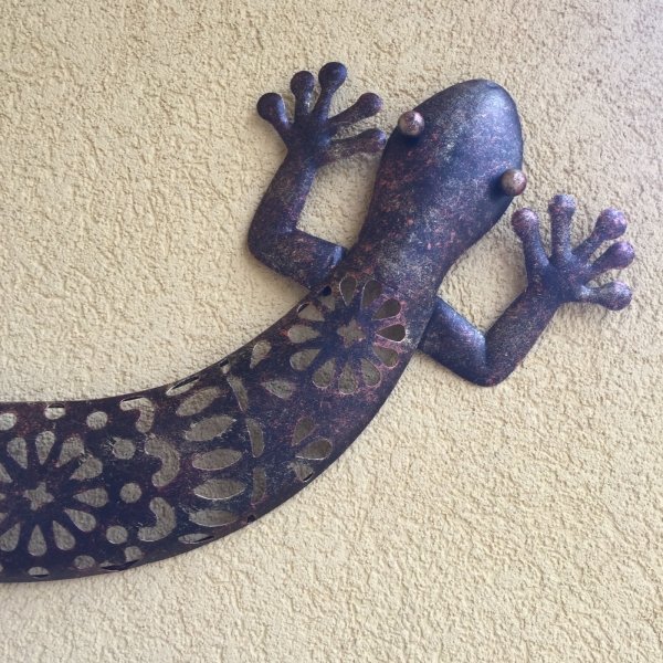 Dekorácia do pergoly jašterica 70,5x26cm