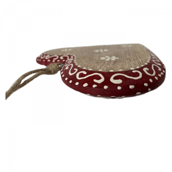 Dekorácia do drevenice - srdce z lásky 22 x 22 cm