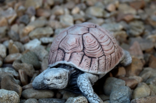 Dekorácia do záhrady korytnačka 11,5x18,5x8cm