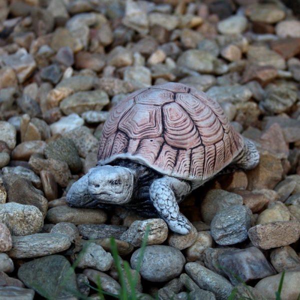 Dekorácia do záhrady korytnačka 11,5x18,5x8cm