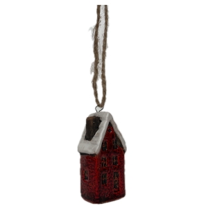 Dekorácia domček 3x2x7cm Typ C