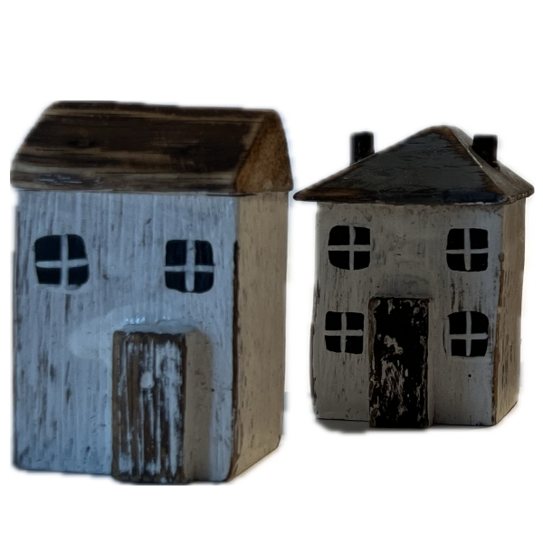 Dekorácia domčeky 6 kusov