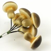 Dekorácie huby 6 kusov