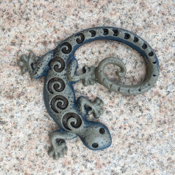 Dekorácia k jazierku jašterica 8x21cm