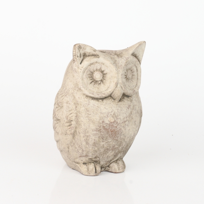 Dekorácie keramická sova 14x9cm