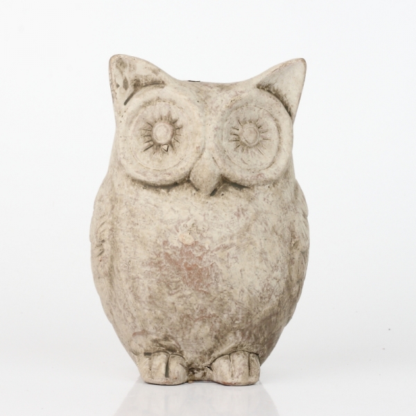 Dekorácie keramická sova 14x9cm