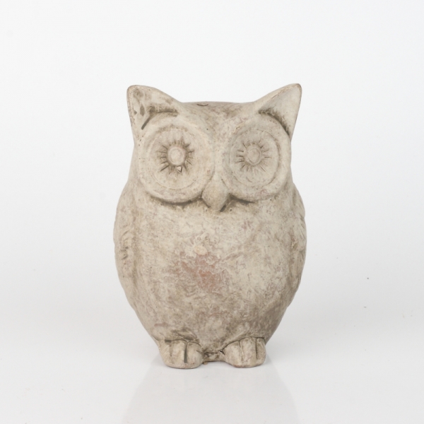 Dekorácie keramická sova 14x9cm
