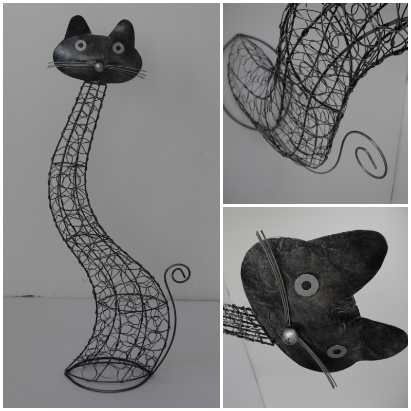 Dekorácia mačka 80cm