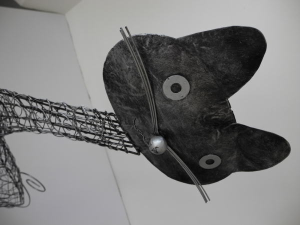 Dekorácia mačka 80cm