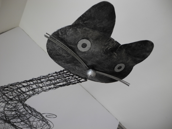 Dekorácia mačka 80cm