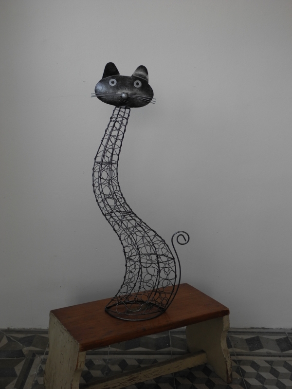 Dekorácia mačka 80cm