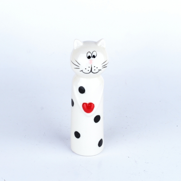 Dekorácia mačka keramika 15cm