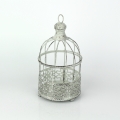 Dekorácie kovová klietka Romantic 11x20cm