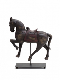 Dekorácie kôň na stojančeku 37cm